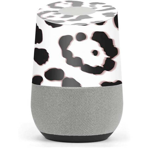 B&W Leopard Google Home Skin